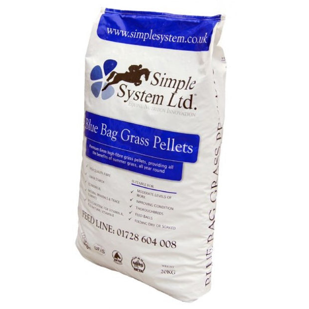 Simple Systems BlueBag Grass Pellets Feed