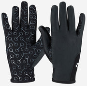 Kids Riding Gloves with Silicon Grip - Black GLOVES