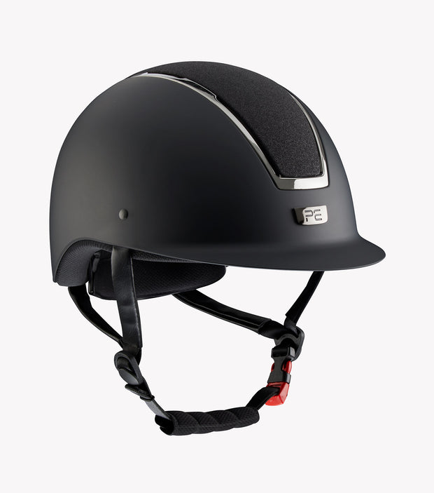 PEI Odyssey Horse Riding Helmet (BSI KiteMark VG1) - Black Helmets