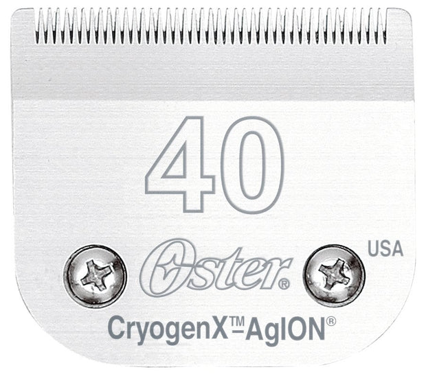 Oster Cryogen-X AgION Blades - Size 40 GROOMING KIT