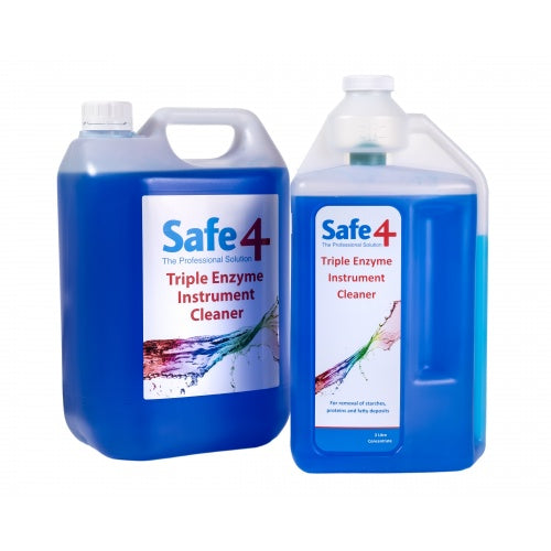 Safe4 Triple Enzyme Instrument Cleaner 5L Stable & Yard